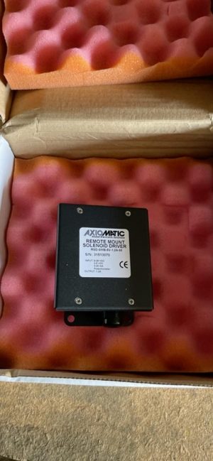 SOLENOID, DRIVER, REMOTE MOUNT, 5VDC, 1.2A