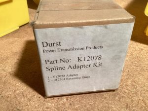 ADAPTERS, DURST SHAFT SPLINED, FOR PUMPS K12078