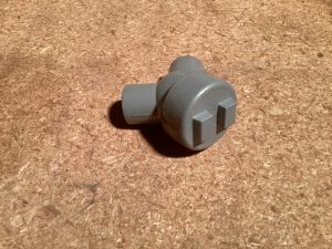 ELBOW, 90°, CAPPED, 1/2", COPPER-FREE ALUM, EXPLOSION PROOF