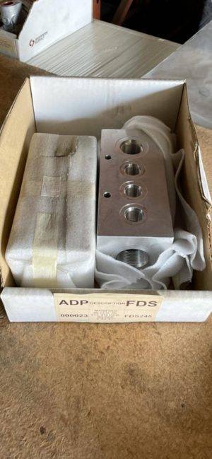 MANIFOLD BLOCK, #8, #12, #16 ORB