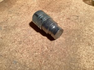 COUPLER, HYDRAULIC, MALE, 3/4"