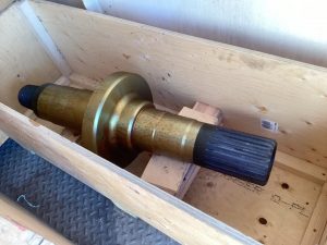 QUILL, MACHINED, 3-1/2" IF PIN, 1050 TD