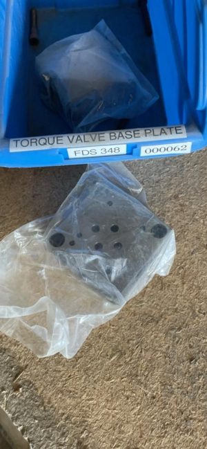 TORQUE VALVE (PROPORTIONAL VALVE) MOUNTING PLATE