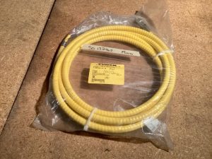 CABLE, TURCK 4-PIN, MALE, MOLDED, WITH CONNECTOR
