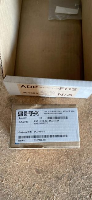 CIRCUIT BREAKER, ELECTRONIC, REMOTELY RESETTABLE, ESX10, 4 AMP