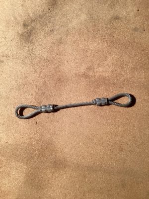 SAFETY CABLE, 10”