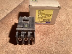 CIRCUIT BREAKER, 3-POLE, 60AMP