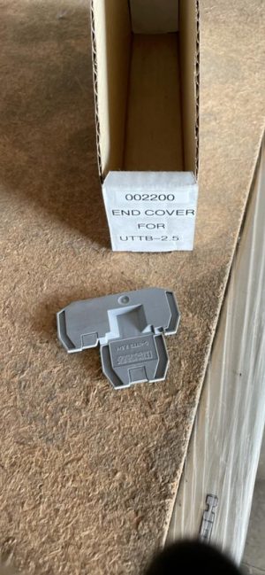 END COVER FOR UTTB-2.5