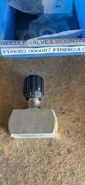 VALVE, NEEDLE, 10MM, 3/8"NPT, 5000PSI