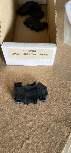 TERMINAL BLOCK, FUSE MODULAR, UK 6-FSI/C