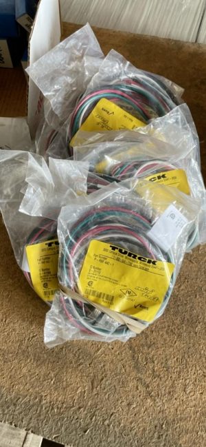 CONNECTOR, TURCK 4-PIN, MALE, PANEL MOUNT,